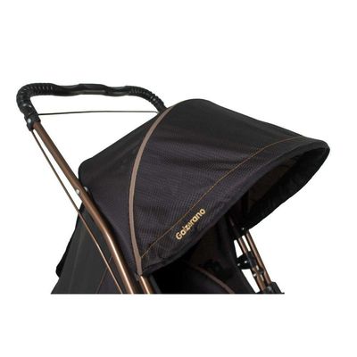 Carrinho De Bebê Galzerano Milano Reversível Iii 1018 Até 15kg Preto