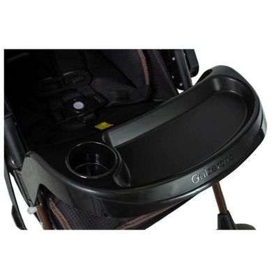 Carrinho De Bebê Galzerano Milano Reversível Iii 1018 Até 15kg Preto