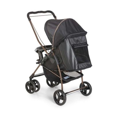 Carrinho De Bebê Galzerano Milano Reversível Iii 1018 Até 15kg Preto