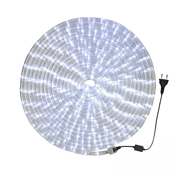 Mangueira Led D&A 90 Lâmpadas 220V 8 Funções Fio de PVC 5M Branco