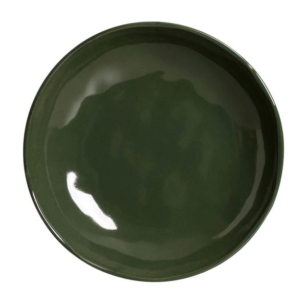 Prato Fundo em Cerâmica Porto Brasil Bio Stoneware Folium 22,5cm