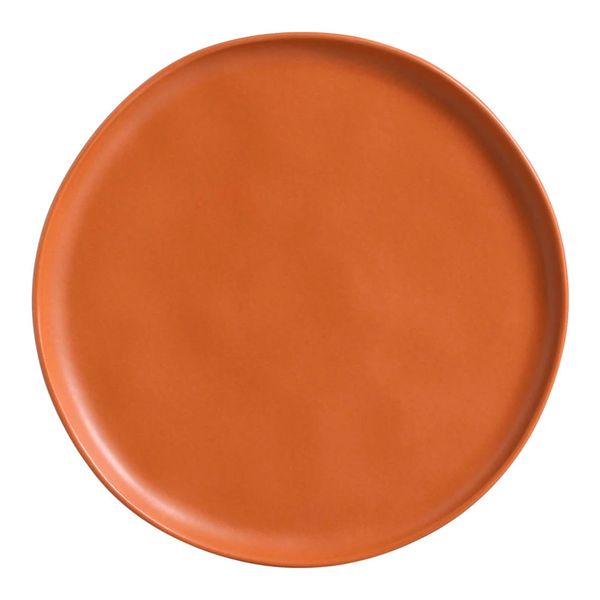 Prato Raso em Cerâmica Porto Brasil Bio Stoneware Terrakotta 27,5cm