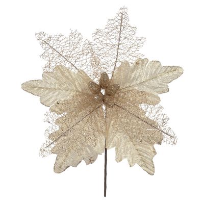 Haste Bico de Papagaio Dourada 15cm