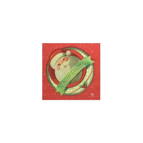 Guardanapo de Natal Le Decorado 33x33cm Guardanapo de Natal Le Decorado 33x33cm