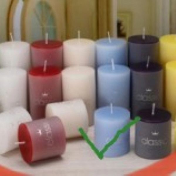 Vela Cilíndrica Le Glitter 5x10cm - Item Sortido Vela Cilíndrica Le Glitter 5x10cm - Item Sortido