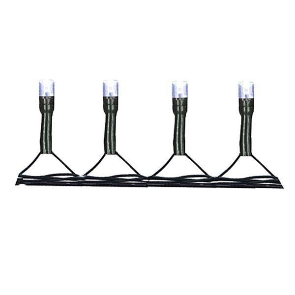 Pisca-Pisca Flor Arte com Fio Verde 100 LEDs Branco 8m - 127V Pisca-Pisca Flor Arte com Fio Verde 100 LEDs Branco 8m - 127V
