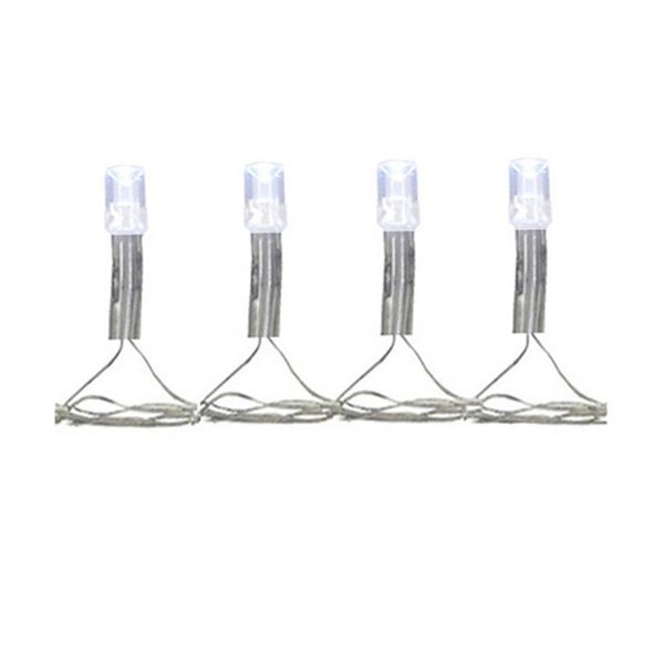 Pisca-Pisca Flor Arte com 100 LEDs Branco 8m - 220V Pisca-Pisca Flor Arte com 100 LEDs Branco 8m - 220V