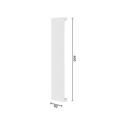Arandela Astraled Wezar 40cm Led Bivolt Branco - 3000K - Luz Amarela