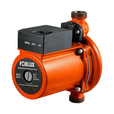 Bomba D'Água Pressurizadora 120W Foxlux 220V