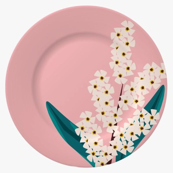 Prato de Sobremesa Cazza Garden Belle em Melamina Prato de Sobremesa Cazza Garden Belle em Melamina