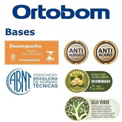 Base Baú Physical Camurça Bege Queen 158x198x39cm - 1051612187 - Ortobom Base Baú Physical Camurça Bege Queen 158x198x39
