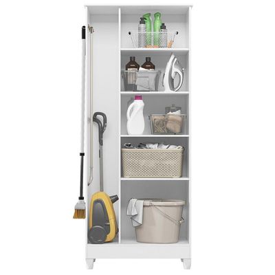 Armario Multiuso Jade 2 Portas 170x70 Cm Branco