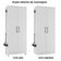Armario Multiuso Jade 2 Portas 170x70 Cm Branco