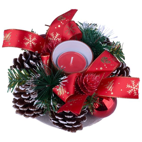 Arranjo mesa com vela CV244318 Cazza Arranjo mesa com vela CV244318 Cazza