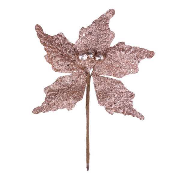 Bico Papagaio com Glitter Nude 15cm D&A