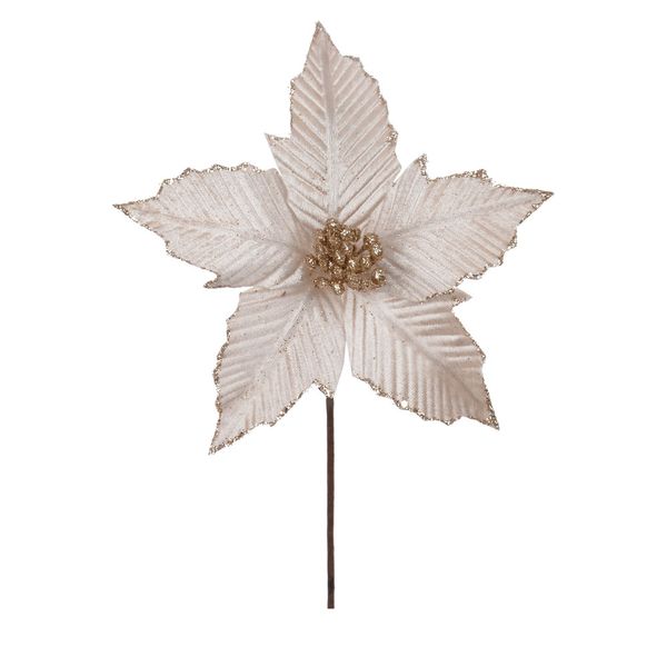 Bico Papagaio Aveludado com Glitter Champanhe D&A Bico Papagaio Aveludado com Glitter Champanhe D&A