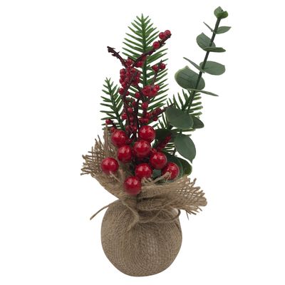 F.ARVORE C/BERRY (VERMELHO) 26cm