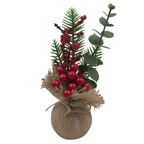 F.ARVORE C/BERRY (VERMELHO) 26cm