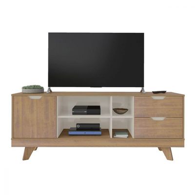 Rack Michigan para TV até 60" 4 Portas 2 Gavetas Artely