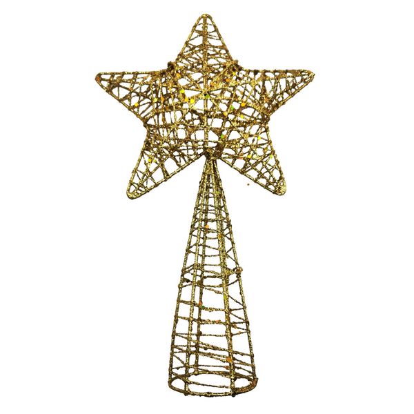 Ponteira Estrela Metal 14x24cm CV244587 Cazza Dr