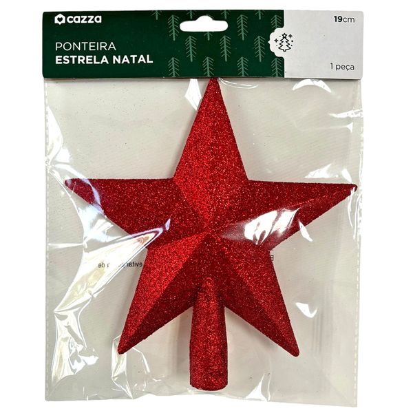 Ponteira Estrela Plast 19cm CV244589 Cazza Vm Ponteira Estrela Plast 19cm CV244589 Cazza Vm