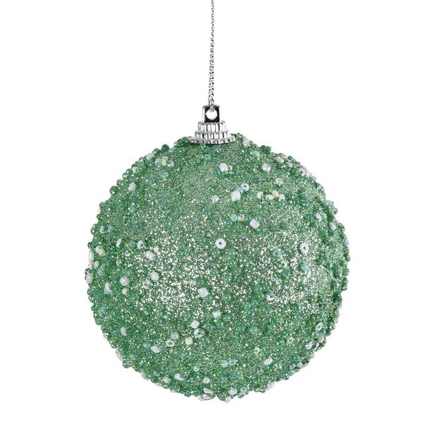 Bola Decorada  Pvc C/3Und  8Cm