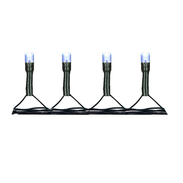 Cordao 100 Led Fio Verde C/8 Func 127V (Branco) 8M