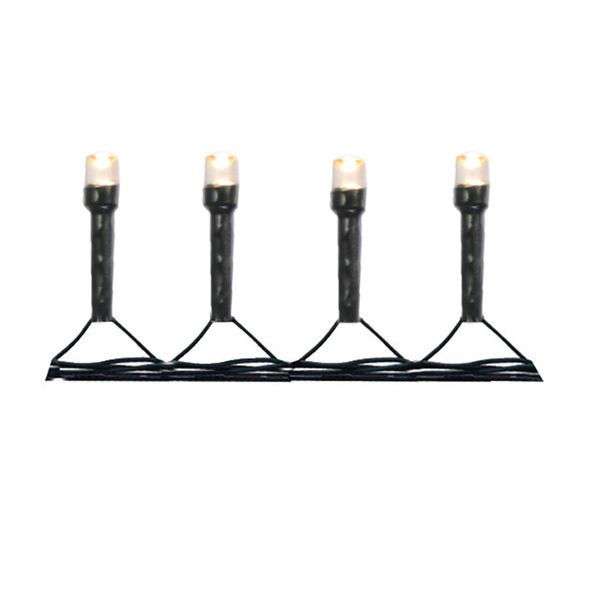 Cordao 100 Led Fio Verde C/8 Func 220V (Branco Quente) 8M Cordao 100 Led Fio Verde C/8 Func 220V (Branco Quente) 8M