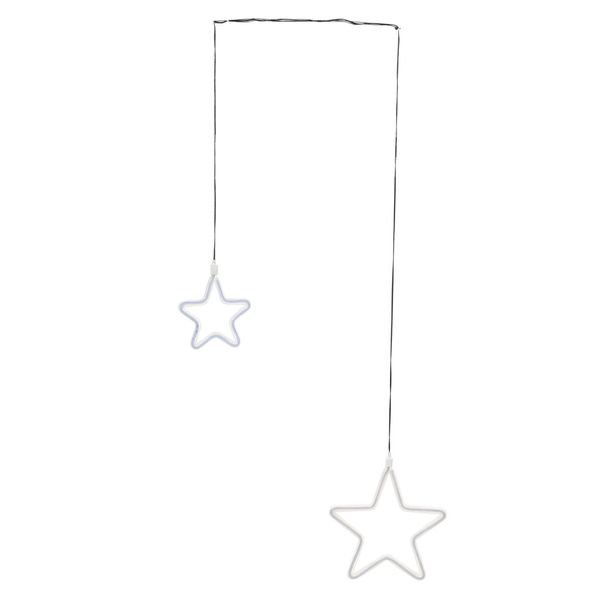 Cortina Macho Femea Estrela Nao Pisca Bivolt C/2 Estrelas (Branco Quente) 80X35C Cortina Macho Femea Estrela Nao Pisca Bivolt C/2 Estrelas (Branco Quente) 80X35C