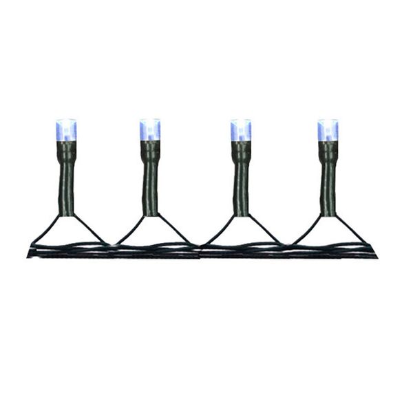 CORDAO 100 LED FIO VERDE C/8 FUNC 220V (BRANCO) 8m