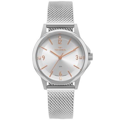 Relógio Technos Feminino Boutique Prata - 2035mvd-1k 2035mvd-1k