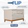 Berço Americano Flip Areia Acetinado - Reller