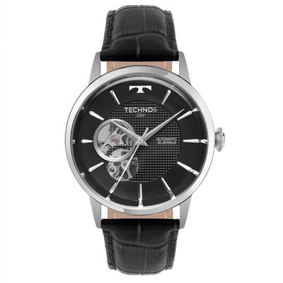 Relógio Technos Masculino Automático Prata - G3265ba/0p