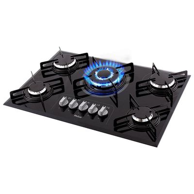 Cooktop A Gás Philco 5 Queimadores Superautomático PCT05TC Bivolt