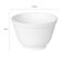 Kit 12 Tigelas Bowl 450ml Plástico Branco Cumbucas Porções Açaí Coza Uno Bares Restaurantes