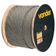 Cabo De Aço Af 1-8" Alma De Fibra 6x7 Galv Com 100m Vonder