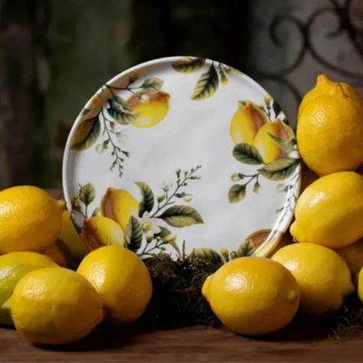 Jogo Bowl Prato Raso e Sobremesa Limonata Arauco Porto Brasi