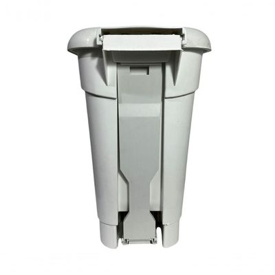 Coletor Cesto Lixeira De Pedal 12 Lt Plasnew Branco