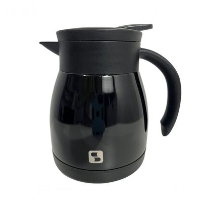Bule Inox Elegance Garrafa Térmica Para Chá Café água 500ml Preto