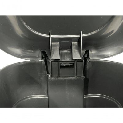 Coletor Cesto Lixeira De Pedal 20 Lt Plasnew Preto