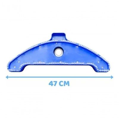 Aspirador Jumbo Com Escova Para Piscinas Brustec