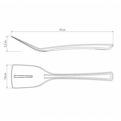 Espátula Tramontina Lyon Em Silicone Cinza