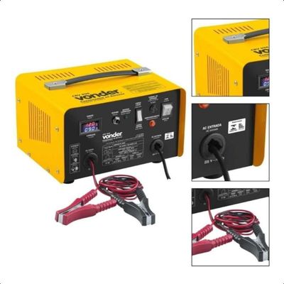 Carregador De Bateria 25-90ah 12V Cbv950 - Vonder 220V