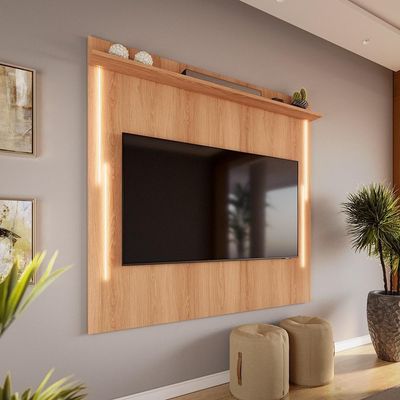 Painel Com Led Para Até 70 Polegadas Sevilla 183cm Jequitibá