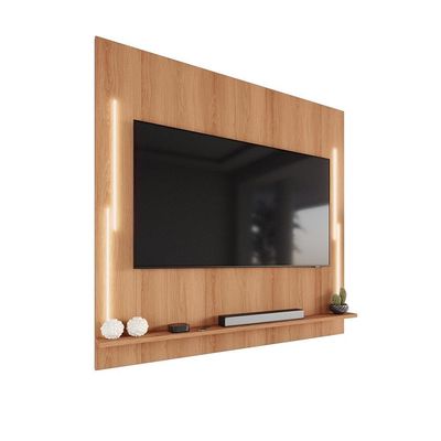 Painel Com Led Para Até 70 Polegadas Sevilla 183cm Jequitibá