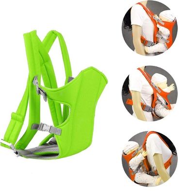 Canguru Classic Sling Carregador Mamae Bebe Passear Mochila Ergonomica 3 Em 1 Ajustavel Verde