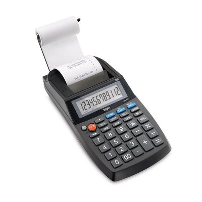 Calculadora Com Impressão Monocromática 5111 12 Dígitos Visor LCD