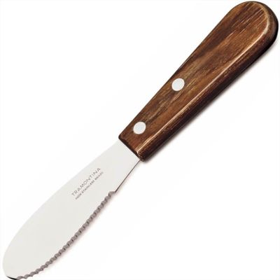 Espátula Para Manteiga Com 3"" Polegada - 21160193 - Tramontina Espatula P-manteiga Inox 3 Polywood 193 21160-193