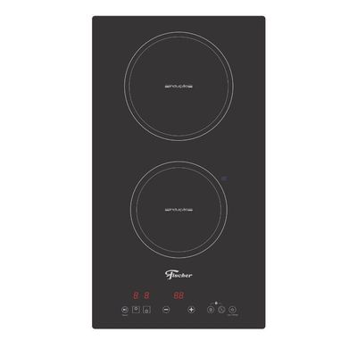 Cooktop De Indução Fischer 2 Bocas Vitrocerâmico Preto 220V