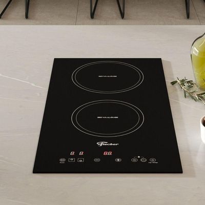 Cooktop De Indução Fischer 2 Bocas Vitrocerâmico Preto 220V